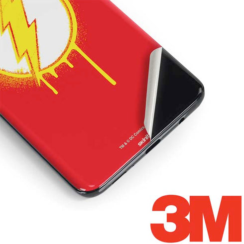 DC Comics The Flash Emblem Drip Galaxy S9 Skin